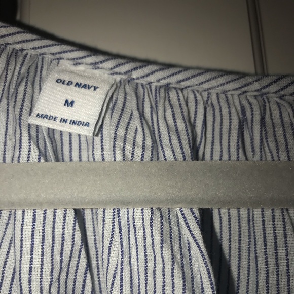Old navy blue and white striped tank top - Picture 3 of 3